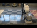 Granite floors grinding and polishing with Klindex Levighetor