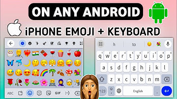 iPhone Keyboard On Android | iOS Emojis keyboard on android | iOS emoji kaise lagaye