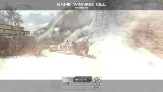 Call of Duty: Modern Warfare 2 Multiplayer Game Winning Killcam on Afghan