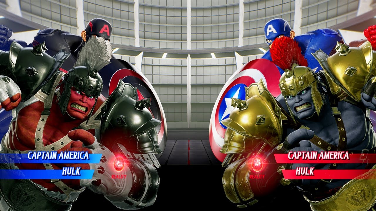 Captain America & Hulk VS Captain America & Hulk (Very Hard) - Marvel ...