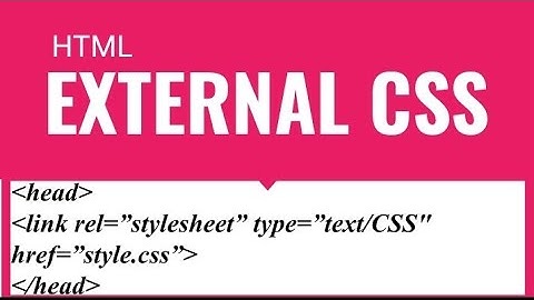 HTML External CSS  | External CSS in html | External style sheet in Html anWriter Android mobile