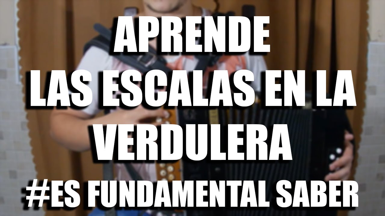 LAS ESCALAS EN EL ACORDEÓN 2 HILERAS🔘✔️