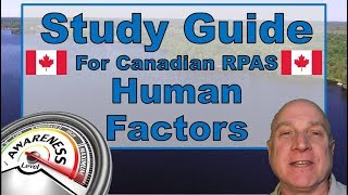 Don's Study Guide: Human Factors for Drone Pilots in Canada RPAS Basic & Advanced Exam Material screenshot 1