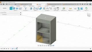 : Desktop Storage Unit Tutorial (Fusion-360)