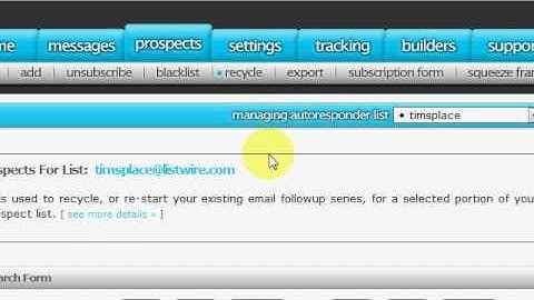 How to use Listwire,using and ajusting prospects settings