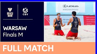 Full Match | 2022 Volleyball World Beach Pro Tour Futures | Warsaw | Finals M