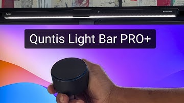 Quntis  Montitor Light Bar PRO+ with Remote Control Review  - Amazing features without BenQ Prices!