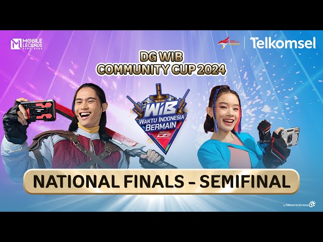 🔴LIVESTREAM DAY 1 | NATIONAL FINALS DG WIB COMMUNITY CUP 2024 class=