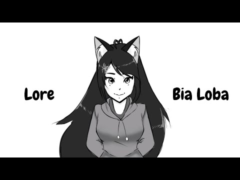 BIA LOBA - Sua nova loba guardiã da noite [ LORE VTUBER VÍDEO HISTÓRIA] 🐺🌸