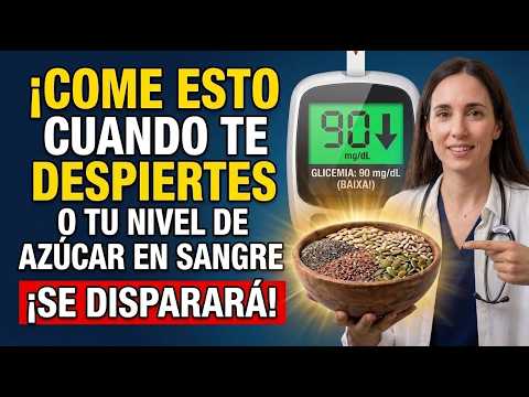¡Come estos 3 alimentos por la mañana para detener los picos de azúcar en la sangre!