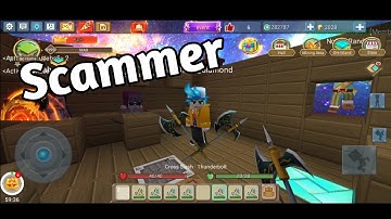 I FOUND SCAMMER at Sky Block | Exposing Scammers #1 | Blockman Go Blocky Mods