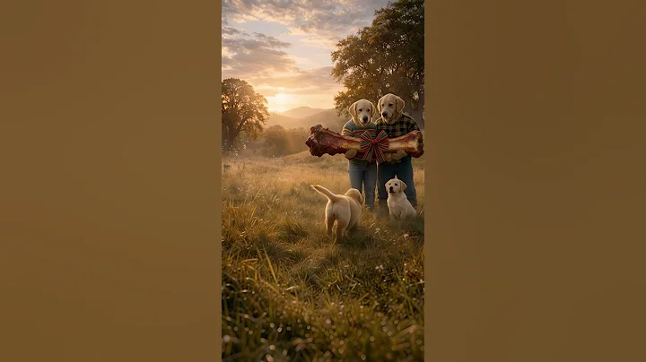 Puppy Xmas Dreams #merrychristmas #goldenretriever #dream  #dogs #family  #fantasy