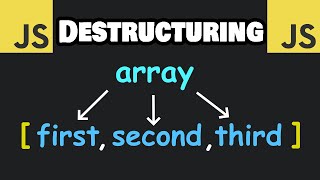 JavaScript DESTRUCTURING in 8 minutes! 💥