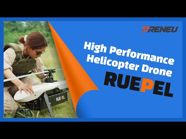 PRENEU new RUEPEL E-10 ELECTRIC HELICOPTER UAV