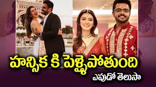 Actress Hansika Motwani Recent Pictures With Her fiancé 😍❤️ | Pre-wedding Events