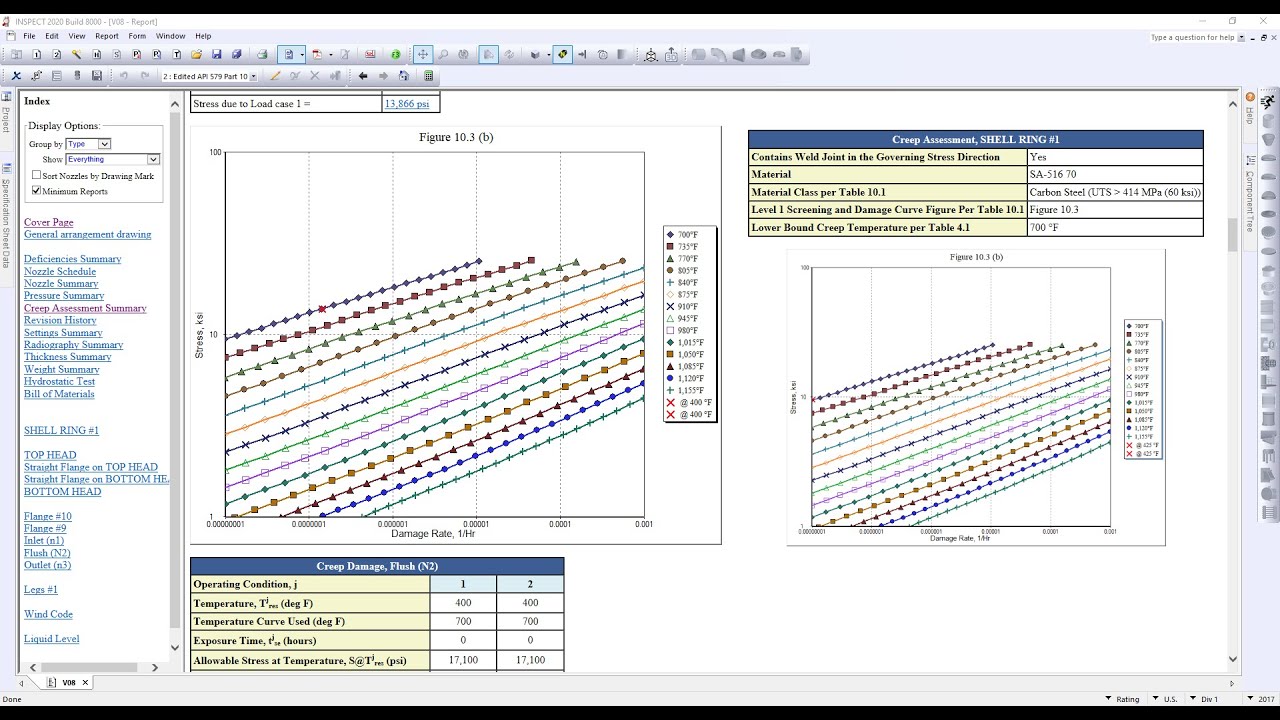 API 579 Part 10 Creep Damage Assessments with INSPECT - YouTube