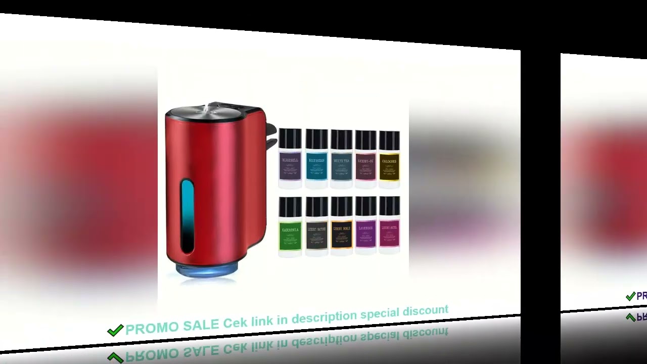 Car air freshener, three strengths adjustable, car aromatherapy machine, portable freshener perfume