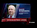 European lockdowns appear to be making investors nervous: Economist David Rosenberg