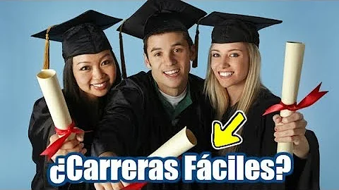 ¿Cuál es la carrera universitaria más fácil?