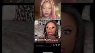Kandi Burruss from rhoa real housewives spills tea on Nene leakes and the singing group xscape
