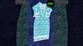 ✂️Beautiful Cotton Suit lace design | simple & elegant Stitching Idea #cottonsuit#lacedesign#stitch