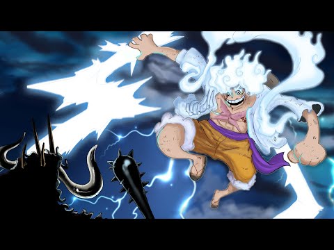 Luffy Gear 5: Kaido trembled at the power GOD of Thunder & SUN NIKA | One Piece 1046 1047 Fan Anime