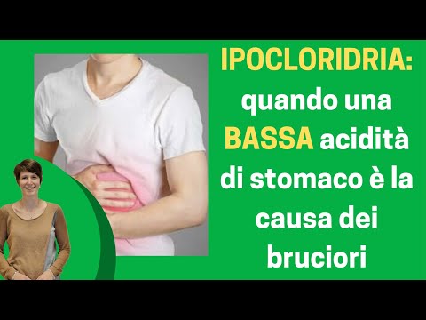 IPOCLORIDRIA: quando una BASSA ACIDITÀ di stomaco è la causa dei tuoi bruciori