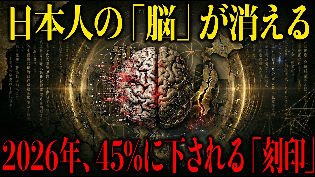 2026年、日本人の「脳」が奪われる。角田忠信が暴いた左脳の秘密と、45%に刻まれるデジタルの罠。 — Transcript