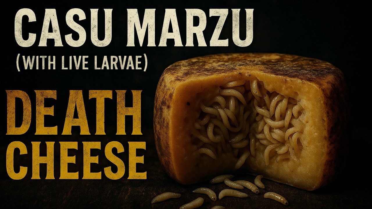 DEATH CHEESE: The Banned Food Crawling with Larvae