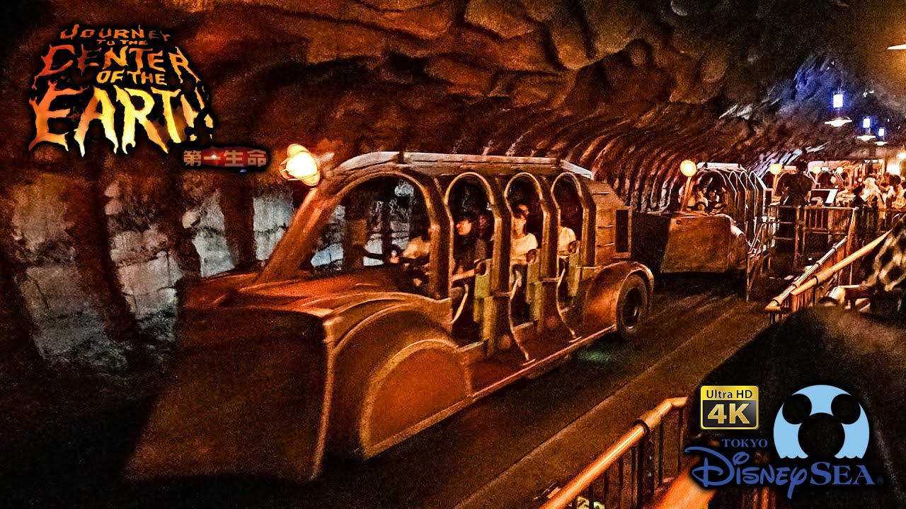 Journey to the Center of the Earth On Ride POV with Queue Low Light 4K POV Tokyo DisneySea 2025 08