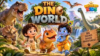 The Dino World | Best Ever Dinosaur Experience | WISEUP KIDS | 3D screenshot 1