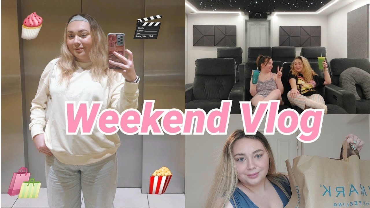 Bank Holiday Weekend Vlog Mini Primark & Zara haul Cinema Baking