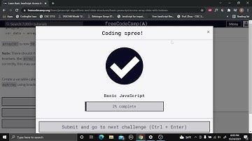 FreeCodeCamp JavaScript Course - Part 3