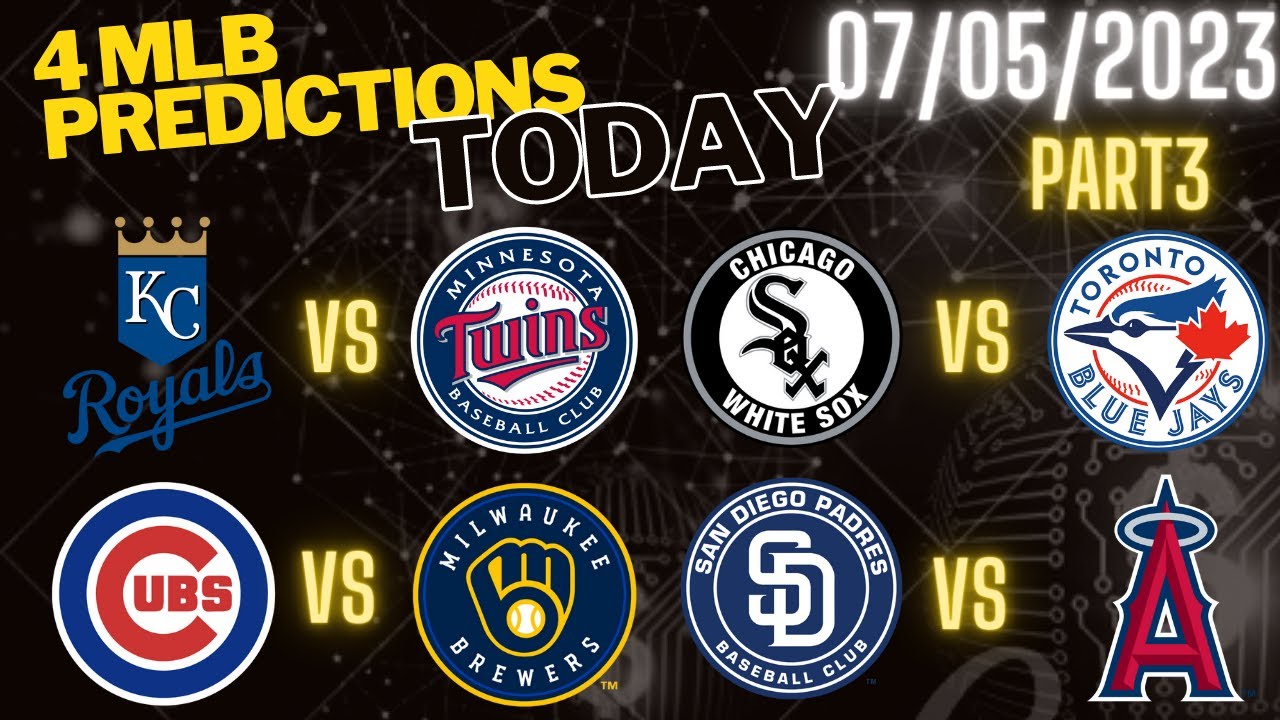 4 Mlb Predictions Today 7/5/23 Mlb Picks And Predictions Today mlb