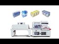 Heat Shrink Tunnel Packaging Machine And Plastic Film L Type Sealing Cutting Machine