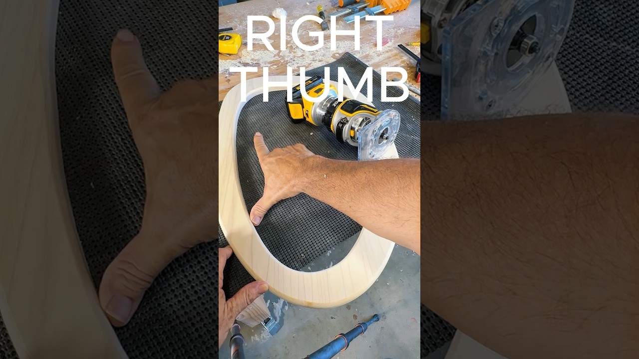 MOST COMMON MISTAKE MADE WITH HAND HELD ROUTER