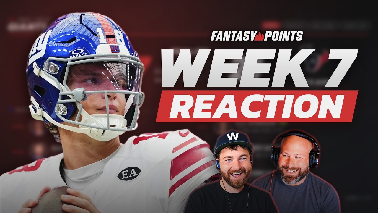 Fantasy Football Week 7 Recap: EVERYTHING You NEED to Know!