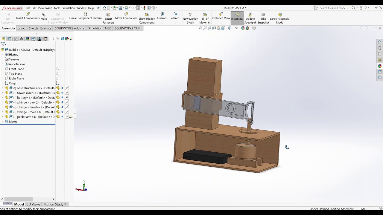 I (almost) made an automatic FRUIT PEELER