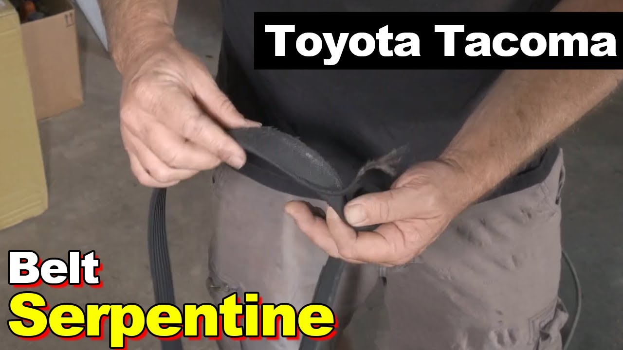 2006 Toyota Tacoma Serpentine Belt - YouTube