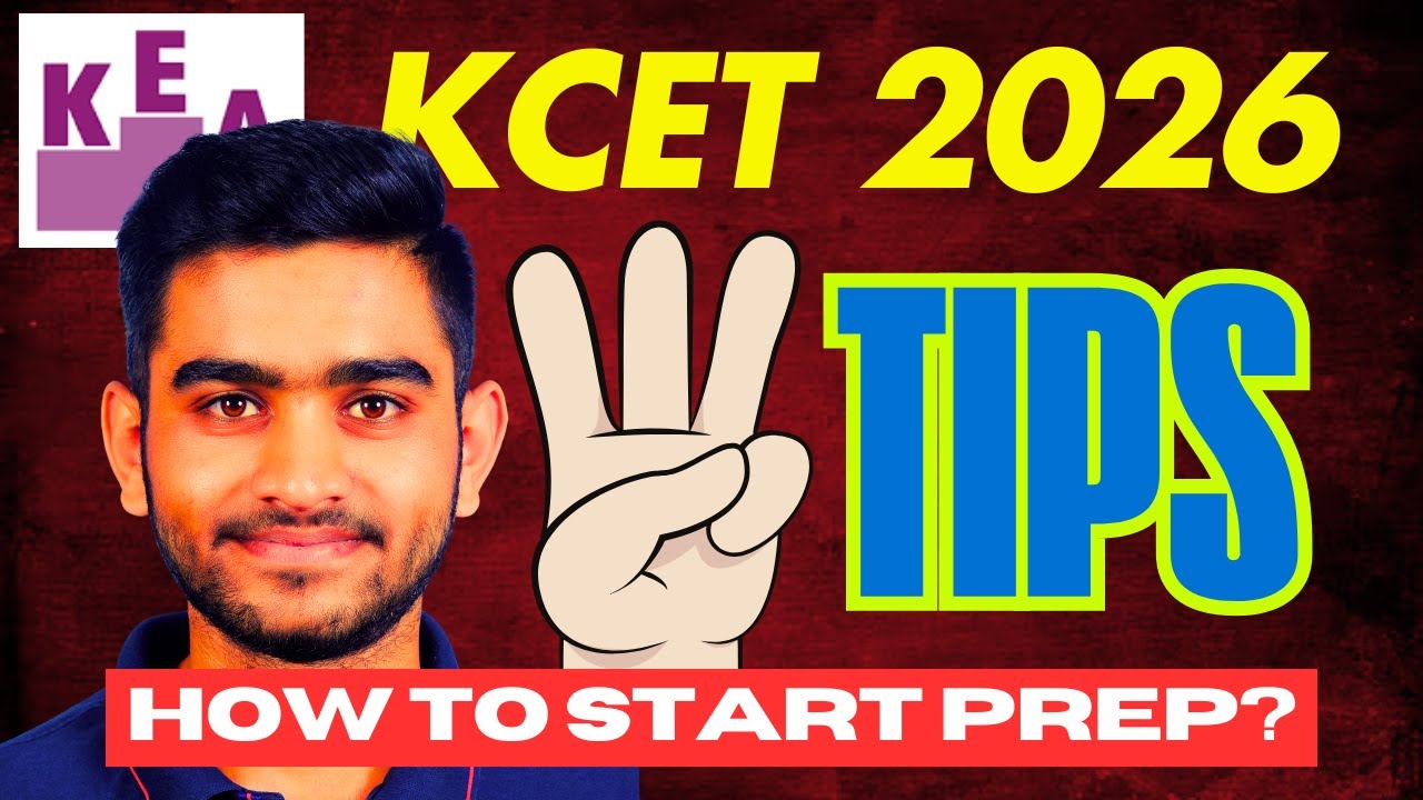 How to Start Your KCET 2026 Preparation? | Beginner’s Guide to Crack KCET 2026