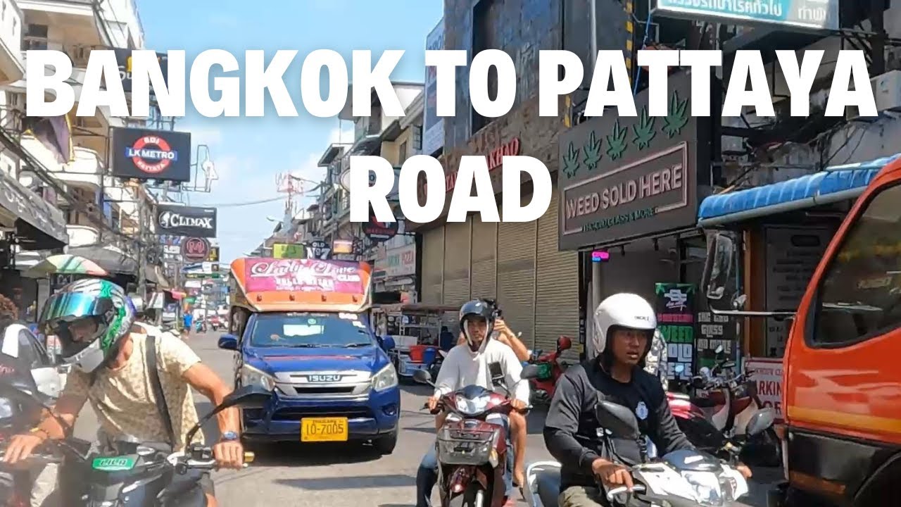 Bangkok to Pattaya Road Trip | Bus |Thailand
