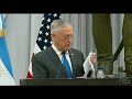 Defense Secretary Mattis Visits Argentina