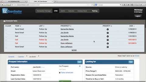 EZ Coordinator CRM Overview | Real Estate CRM
