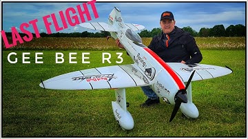 Gee Bee R3 ReMaiden to Farewell Flight – 3D Printed RC Legend Takes Final Bow