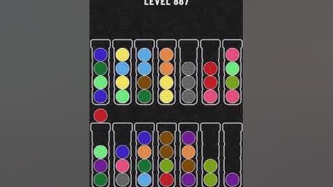 【Ball Sort Puzzle】Level.887