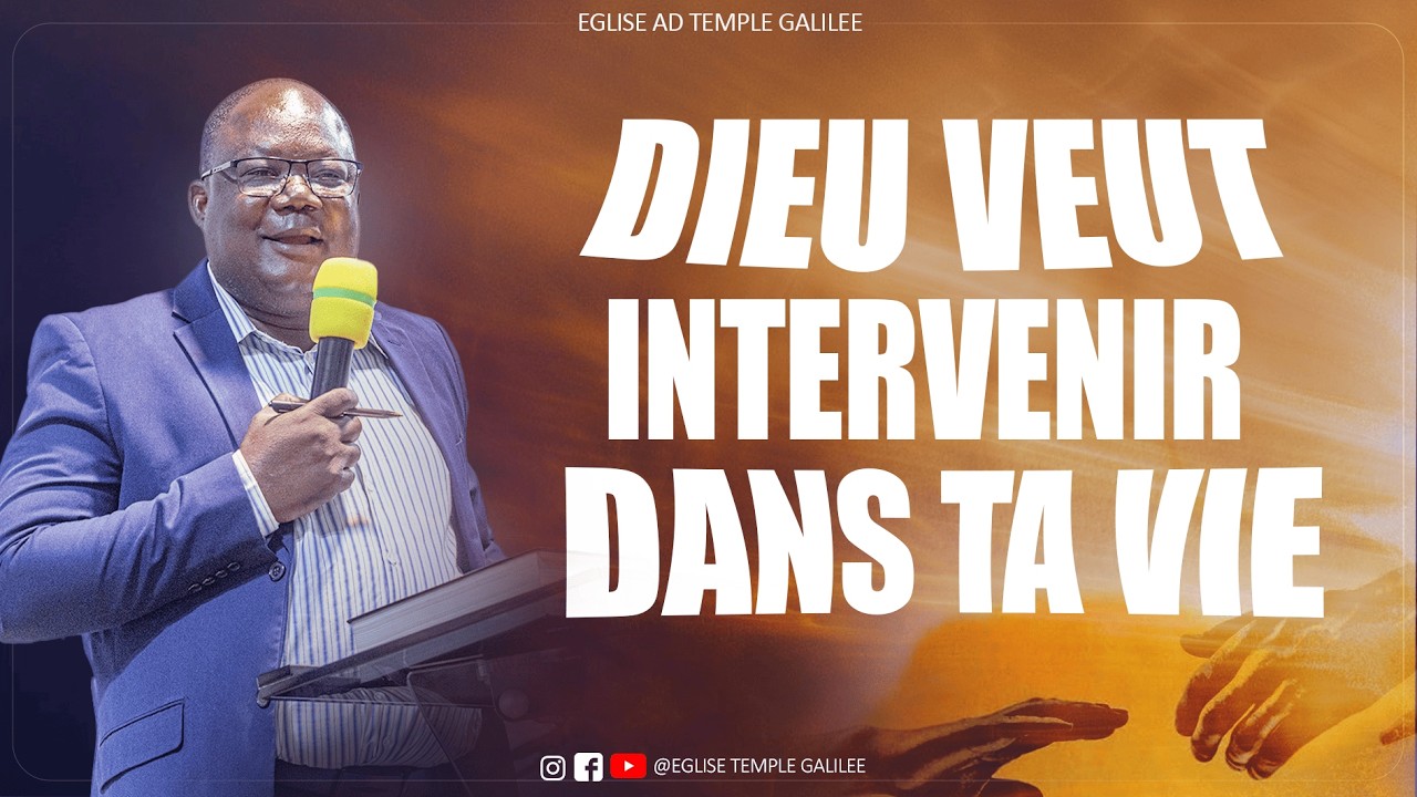 DIEU VEUT INTERVENIR DANS TA VIE || Pasteur David B. || CULTE DU 01.03.2026