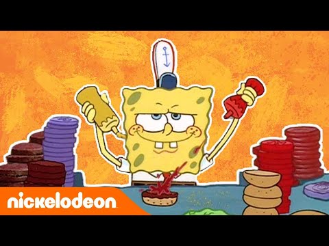 Губка Боб Квадратные Штаны | Мастер по котлеткам | Nickelodeon Россия