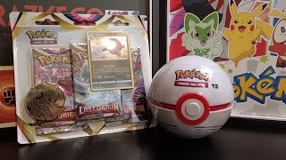 Lost Origin Triple Blister Pack & Pokémon Pokéball Tin C23 Opening 👍☺️