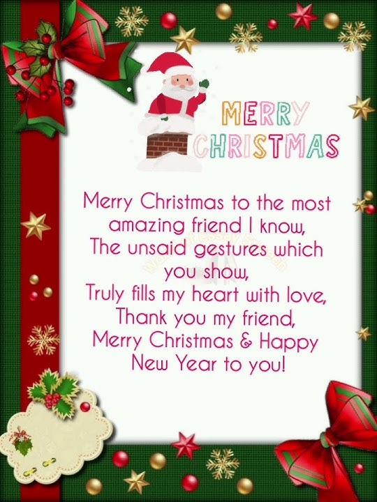Merry Christmas whatsapp status 2023, merry Christmas wishes for friends #christmascard