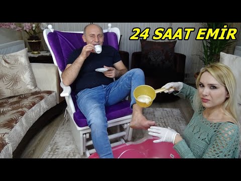 24 SAAT EMİR VERME VLOG! KOCAMIN 24 SAAT EMRİNDEYİM! RUKİYE ÇETİNKAYA